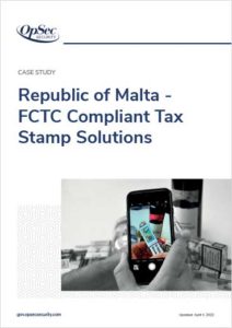 Republic of Malta - FCTC compliant tax stamp solutions case study